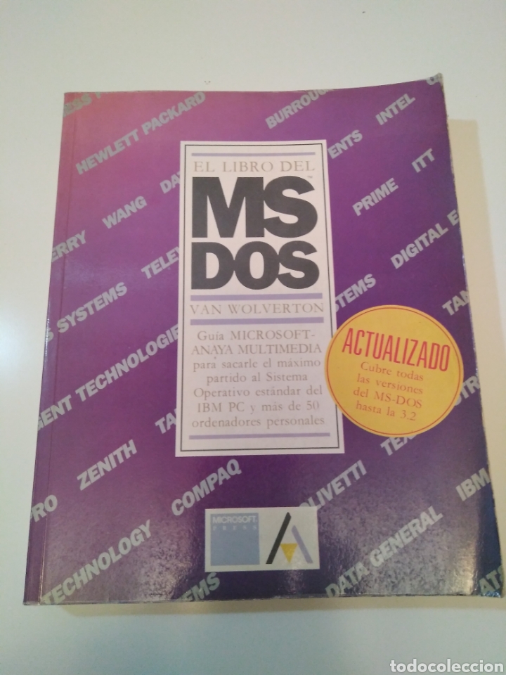 Libros de segunda mano: El libro de MS DOS / Van Wolverton. - Foto 1