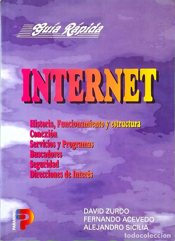 Libros de segunda mano: Gu&iacute;a r&aacute;pida Internet - David Zurdo - Foto 1