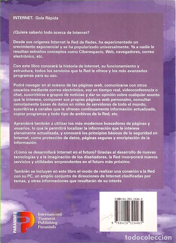 Libros de segunda mano: Gu&iacute;a r&aacute;pida Internet - David Zurdo - Foto 2