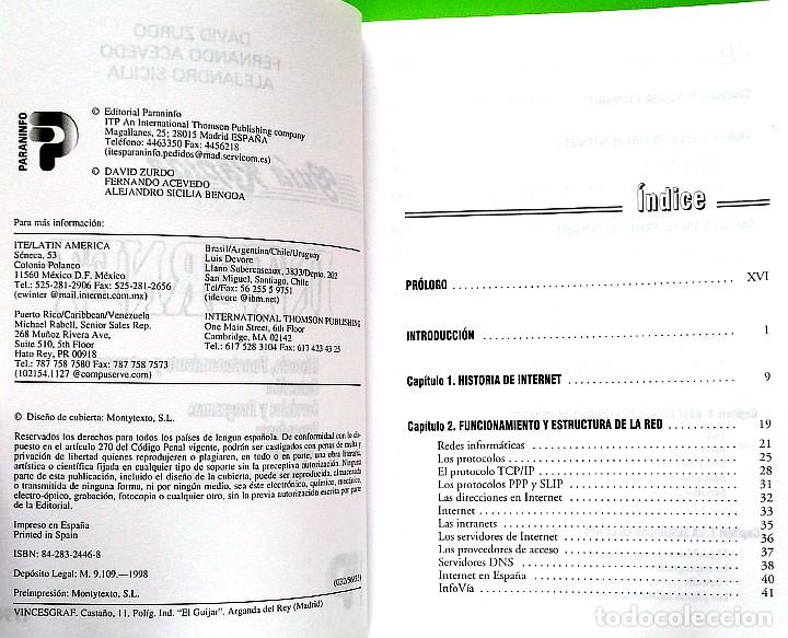 Libros de segunda mano: Gu&iacute;a r&aacute;pida Internet - David Zurdo - Foto 3