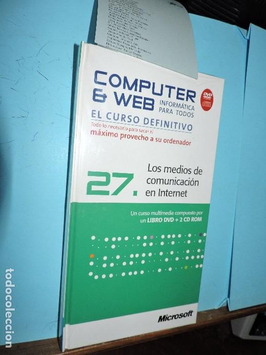 Libros de segunda mano: Computer & web, inform&aacute;tica para todos: 27. Los medios de comunicaci&oacute;n en Internet. - Foto 1