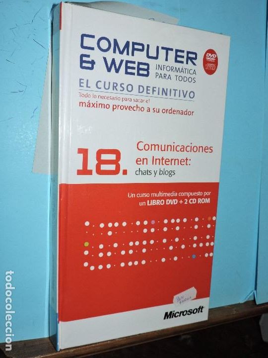 Libros de segunda mano: Computer & web, inform&aacute;tica para todos: 18. Comunicaciones en Internet: chats y blogs. - Foto 1