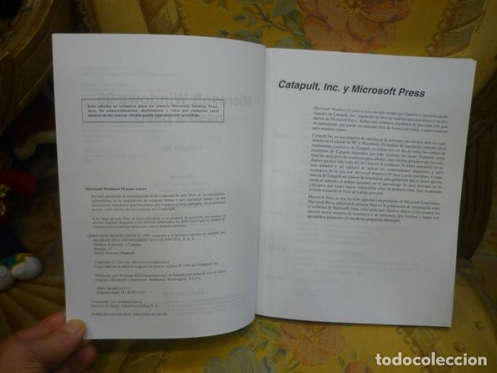 Libros de segunda mano: MICROSOFT WINDOWS 95 PASO A PASO. GU&Iacute;A DE FORMACI&Oacute;N. ILUSTRADO. - Foto 5