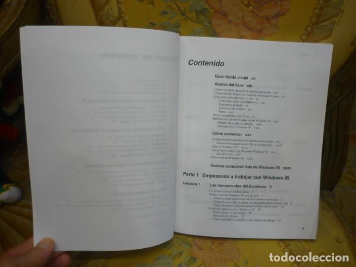 Libros de segunda mano: MICROSOFT WINDOWS 95 PASO A PASO. GU&Iacute;A DE FORMACI&Oacute;N. ILUSTRADO. - Foto 6