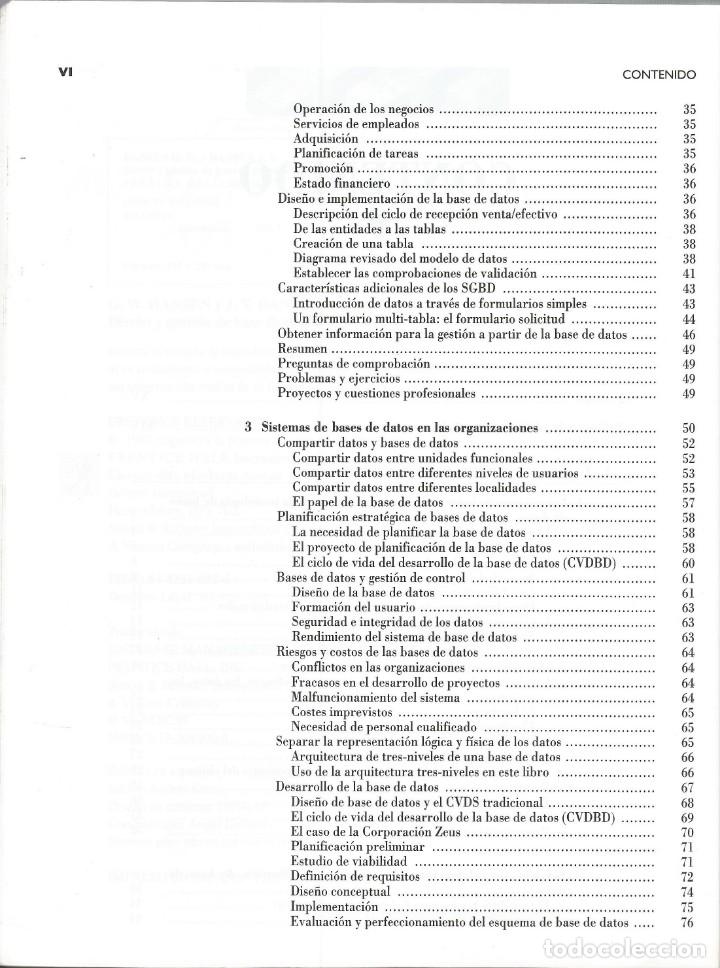 Libros de segunda mano: Dise&ntilde;o y administraci&oacute;n de bases de datos. Gary W. Hansen. - Foto 10