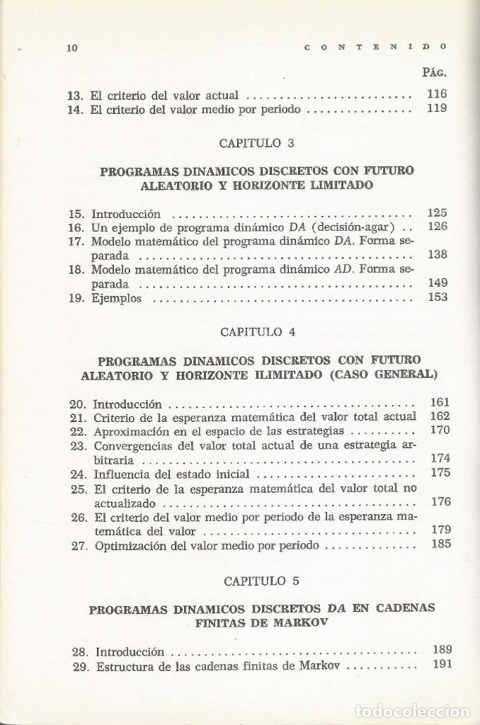 Libros de segunda mano: La programaci&oacute;n din&aacute;mica. A. Kaufmann. R. Cruon. - Foto 3