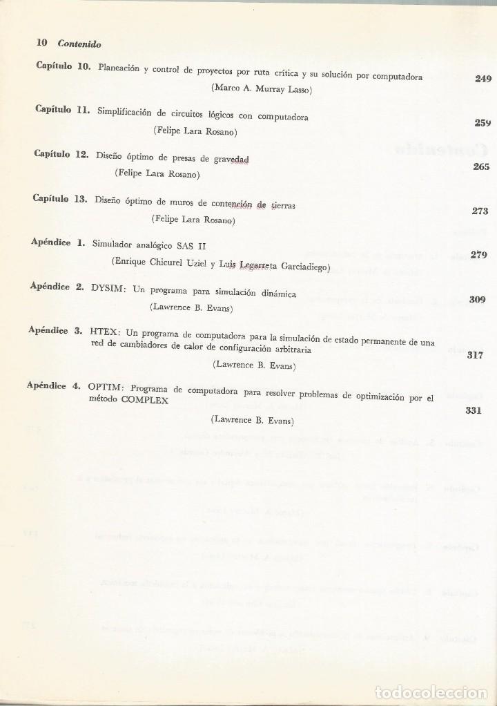 Libros de segunda mano: Aplicaciones de la computaci&oacute;n a la ingenier&iacute;a. Marco A. Murray. - Foto 2