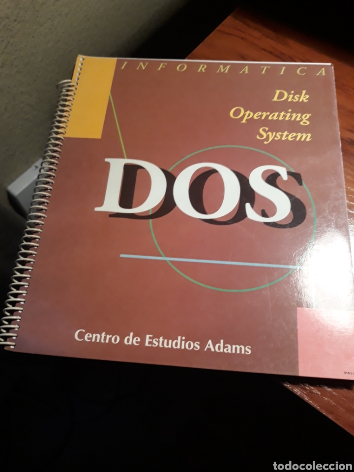 Libros de segunda mano: DOS - DISK OPERATING SYTEM . CENTRO DE ESTUDIOS ADAMS - Foto 1