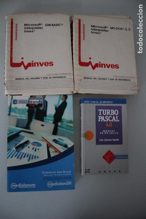 Libros de segunda mano: 4 LIBROS DE INFORM&Aacute;TICA - Foto 1