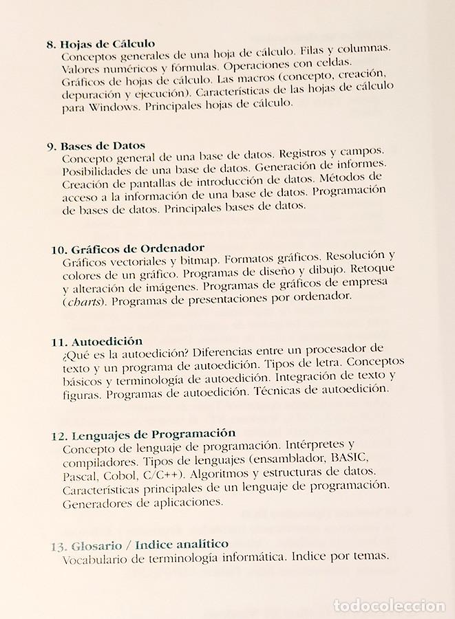 Libros de segunda mano: Curso b&aacute;sico de inform&aacute;tica personal - PC WORLD - Foto 3