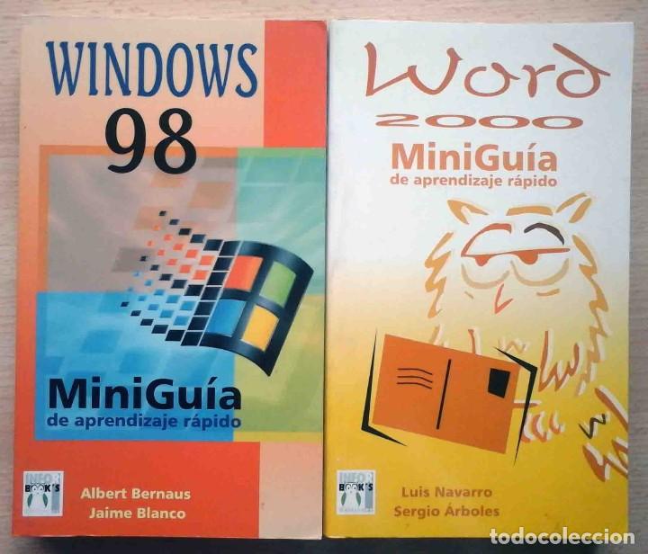 Libros de segunda mano: Minigu&iacute;a de aprendizaje r&aacute;pido - Windows 98 / Word 2000 - Foto 1