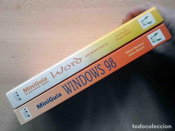 Libros de segunda mano: Minigu&iacute;a de aprendizaje r&aacute;pido - Windows 98 / Word 2000 - Foto 6
