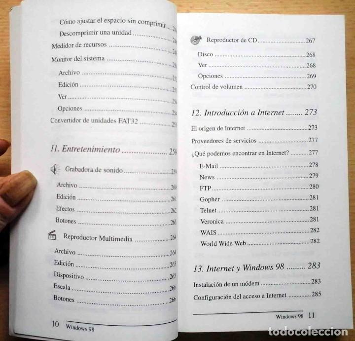Libros de segunda mano: Minigu&iacute;a de aprendizaje r&aacute;pido - Windows 98 / Word 2000 - Foto 11