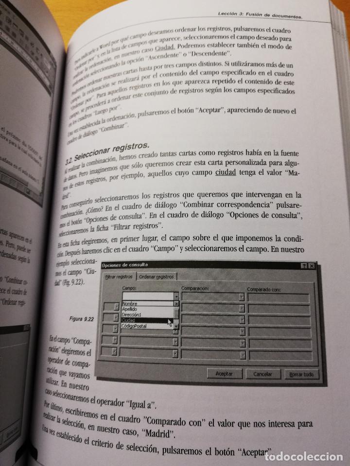 Libros de segunda mano: CURSO PR&Aacute;CTICO DE WORD - Foto 12