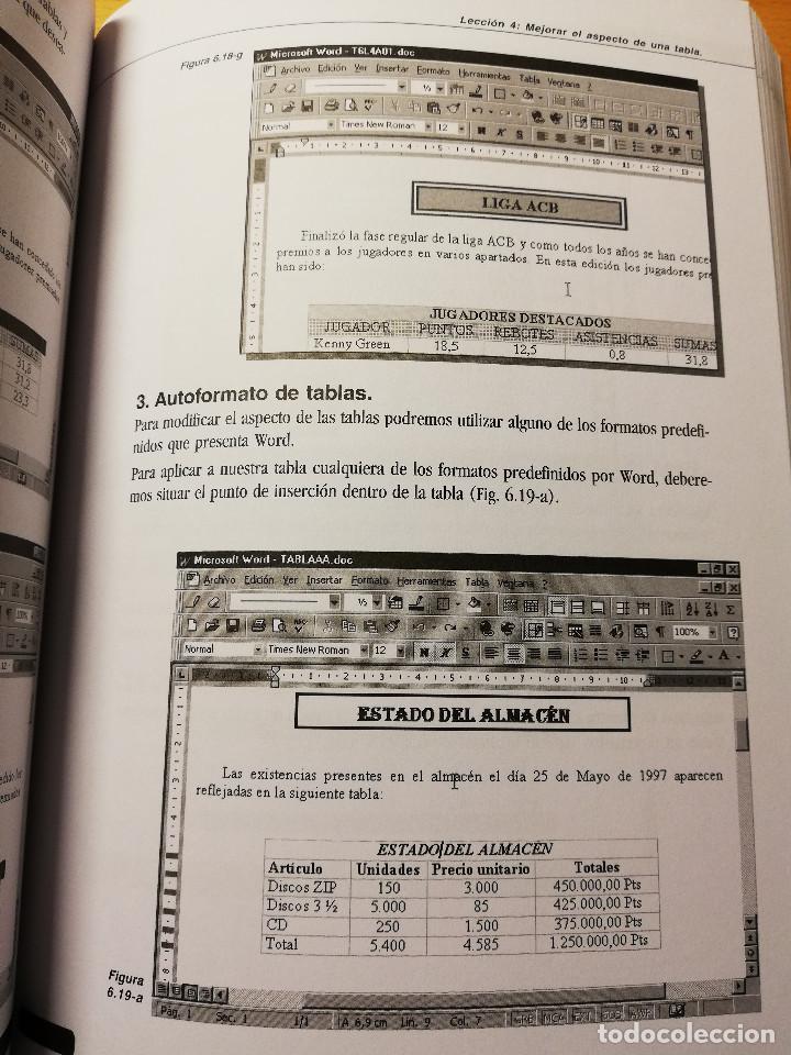 Libros de segunda mano: CURSO PR&Aacute;CTICO DE WORD - Foto 13