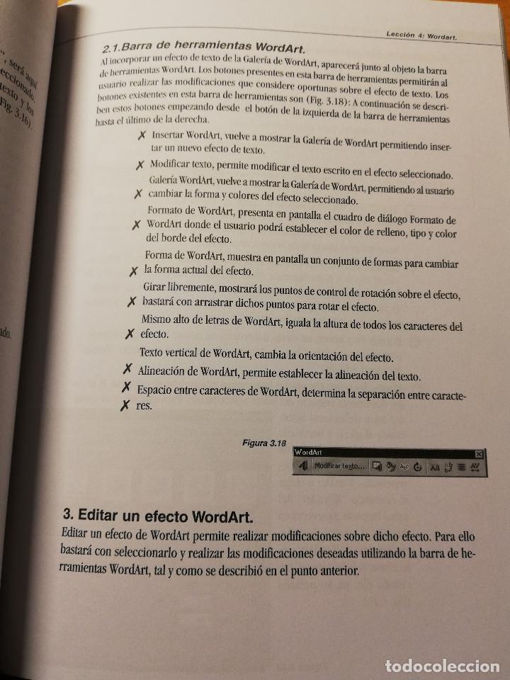 Libros de segunda mano: CURSO PR&Aacute;CTICO DE WORD - Foto 16
