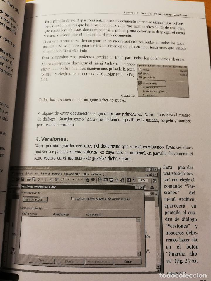 Libros de segunda mano: CURSO PR&Aacute;CTICO DE WORD - Foto 18
