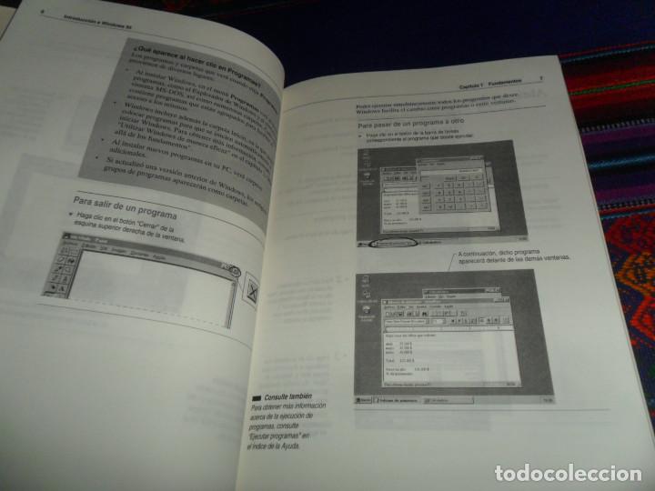 Libros de segunda mano: PRESENTANDO MICROSOFT WINDOWS 95. CERTIFICATE OF AUTHENTICITY. 87 P&Aacute;GINAS. RARO. - Foto 4