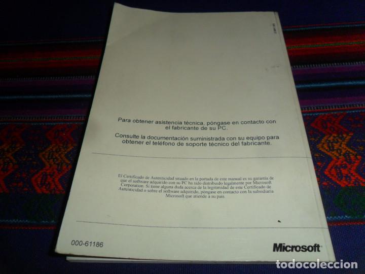 Libros de segunda mano: PRESENTANDO MICROSOFT WINDOWS 95. CERTIFICATE OF AUTHENTICITY. 87 P&Aacute;GINAS. RARO. - Foto 6