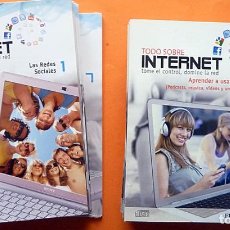 Libros de segunda mano: TODO SOBRE INTERNET - 7 LIBROS + 13 CD ROM - EL MUNDO - 2010 - COMPLETO Y NUEVO. Lote 192567490