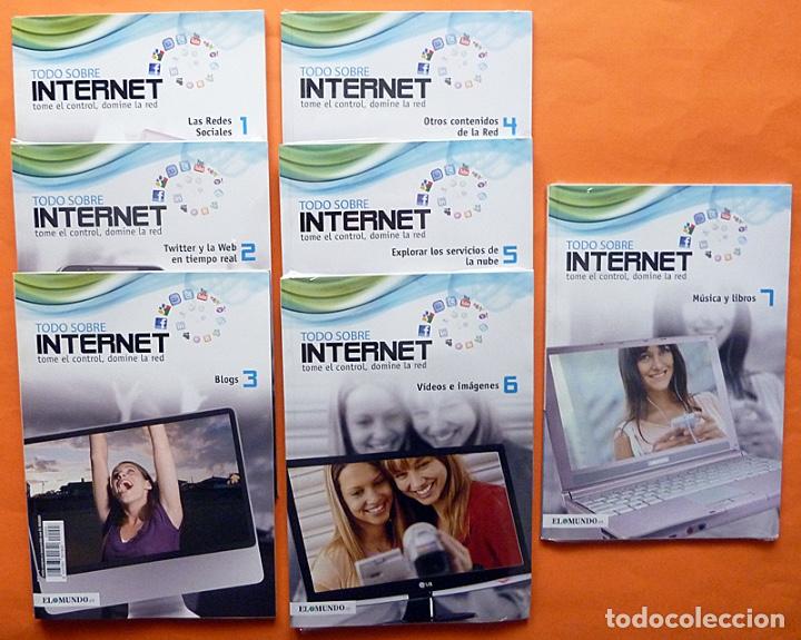 Libros de segunda mano: TODO SOBRE INTERNET - 7 LIBROS + 13 CD ROM - EL MUNDO - 2010 - COMPLETO Y NUEVO - Foto 2