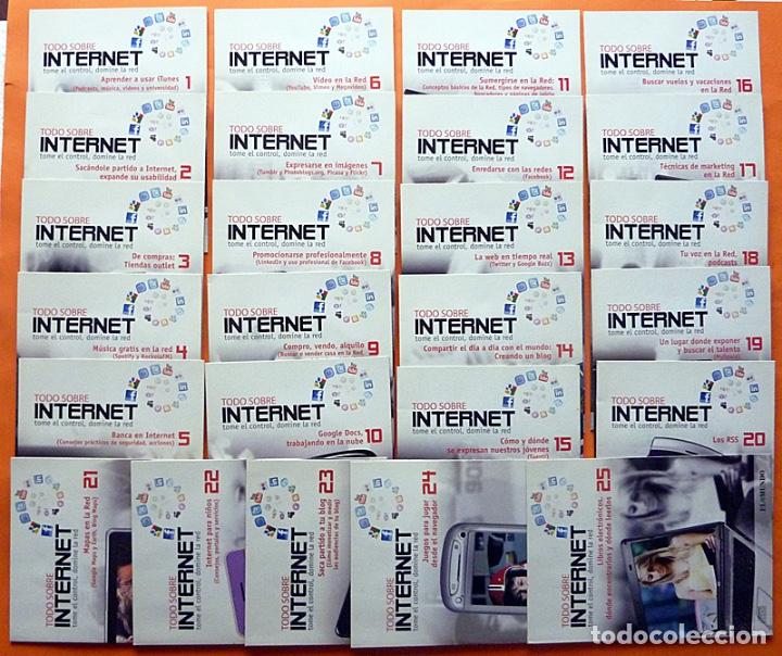 Libros de segunda mano: TODO SOBRE INTERNET - 7 LIBROS + 13 CD ROM - EL MUNDO - 2010 - COMPLETO Y NUEVO - Foto 3