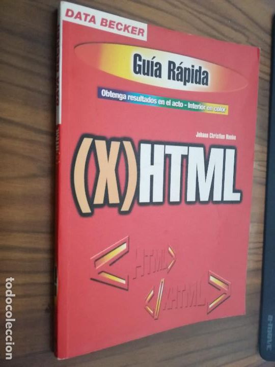 Libros de segunda mano: HTML. JOHANN CHRISTIAN HANKE. INFORM&Aacute;TICA. Buen estado e14 2 - Foto 1