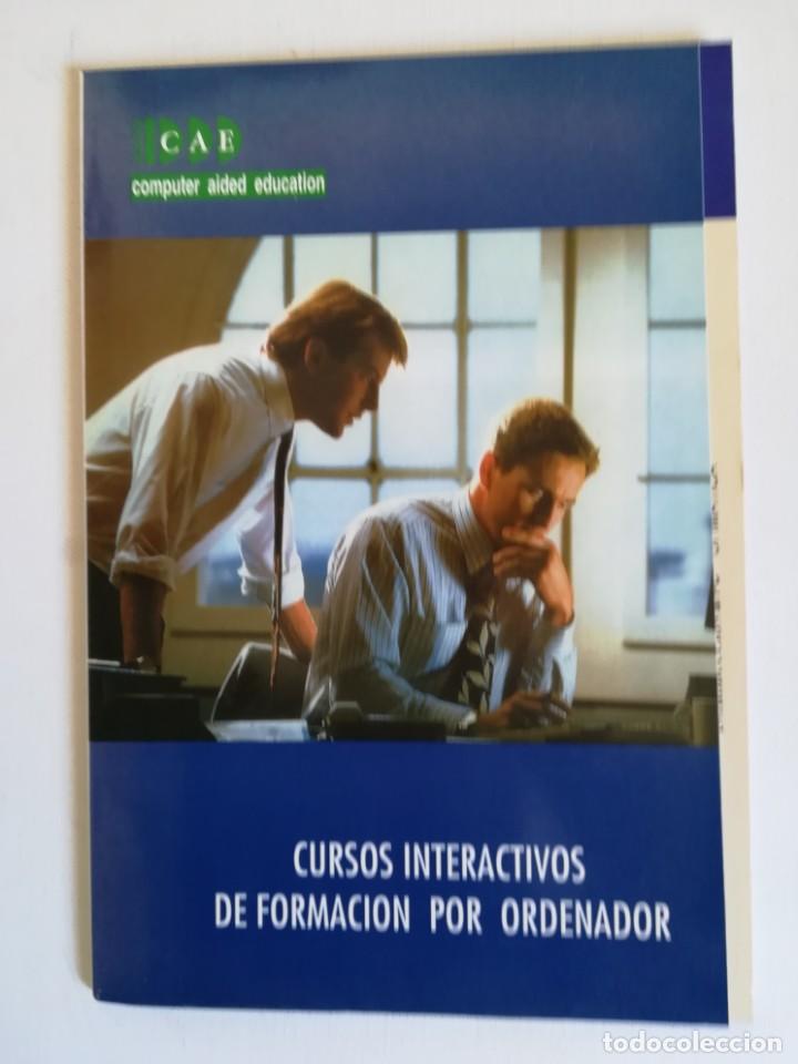 Libros de segunda mano: CURSOS INTERACTIVOS FORMACION ORDENADOR CAE COMPUTER AIDED EDUCATION INTRODUCCION AL PC - Foto 1