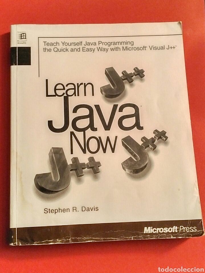 Libros de segunda mano: Learn Java now (Visual Java++) - Stephen R. Davis, Microsoft press - Foto 1