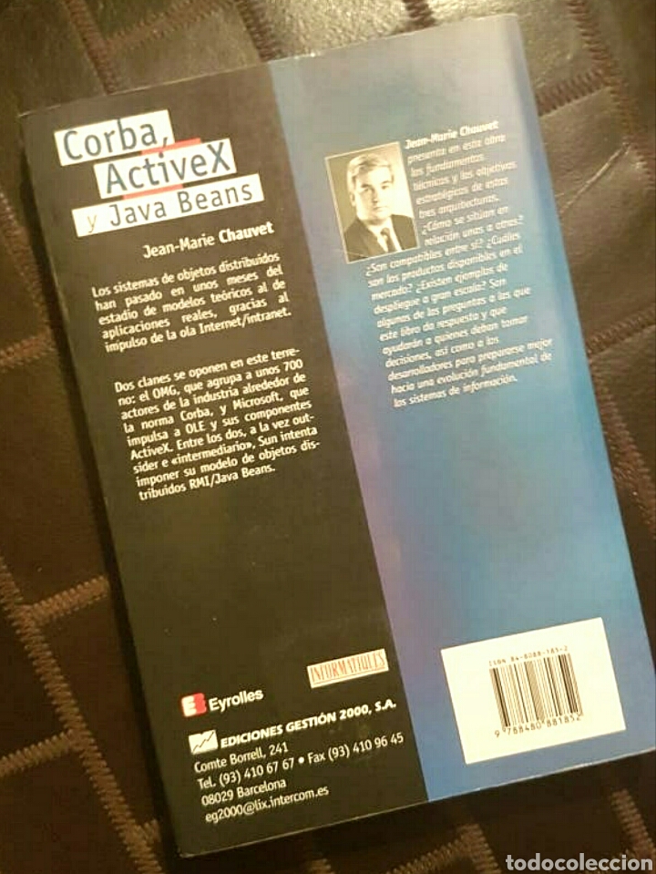 Libros de segunda mano: Corba, ActiveX y Java Beans - J.M. Chauvet, Ed. Gesti&oacute;n 2000, 1997 - en ESPA&Ntilde;OL - Foto 2
