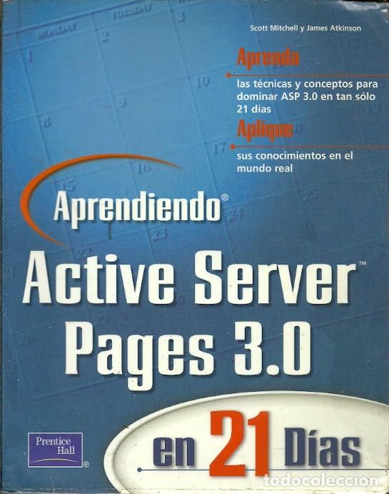 Libros de segunda mano: APRENDIENDO ACTIVE SERVER PAGES 3.0 EN 21 DIAS - Foto 1