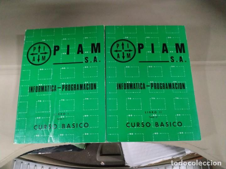 Libros de segunda mano: Curso B&aacute;sico de Inform&aacute;tica - Programaci&oacute;n. Piam S.A.. Dos Tomos. 1973 - Foto 1