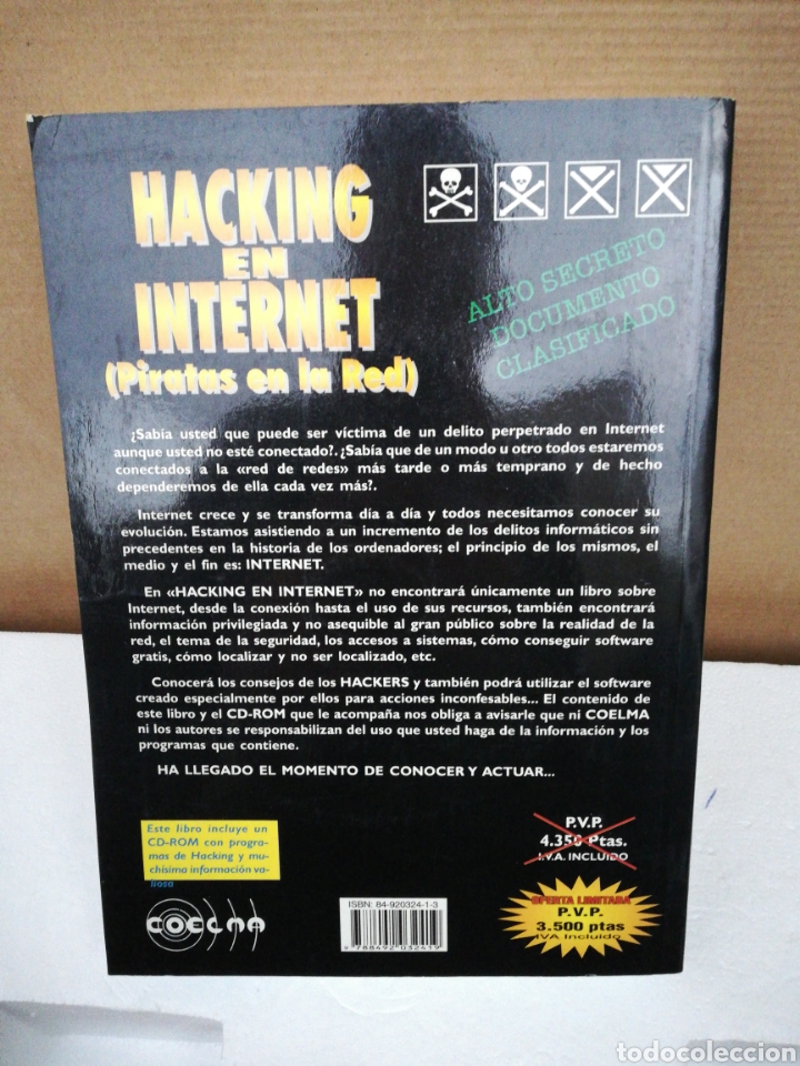 Libros de segunda mano: Hacking en Internet ,piratas en la red ,Luis A &Iacute;&ntilde;igo ,Israel Robla - Foto 2