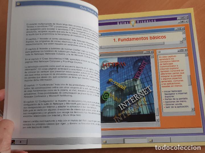 Libros de segunda mano: Libro. Guias Audiovisuales. Internet (Anaya, 1998) - Foto 7