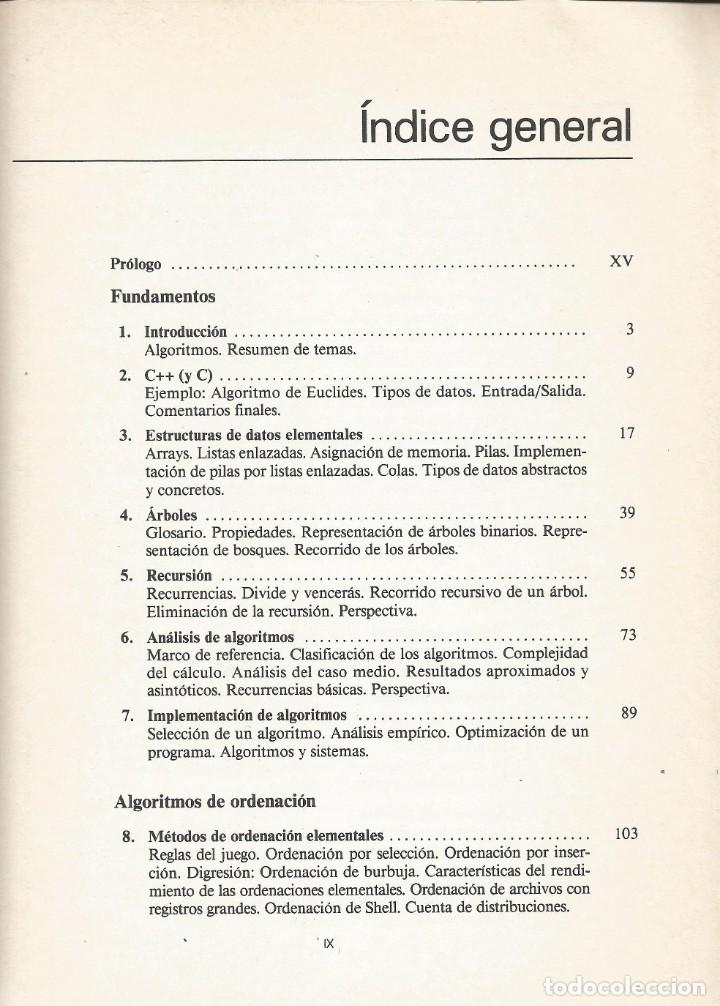 Libros de segunda mano: Algoritmos en C++. Robert Sedgewick. Programaci&oacute;n-Inform&aacute;tica. - Foto 3