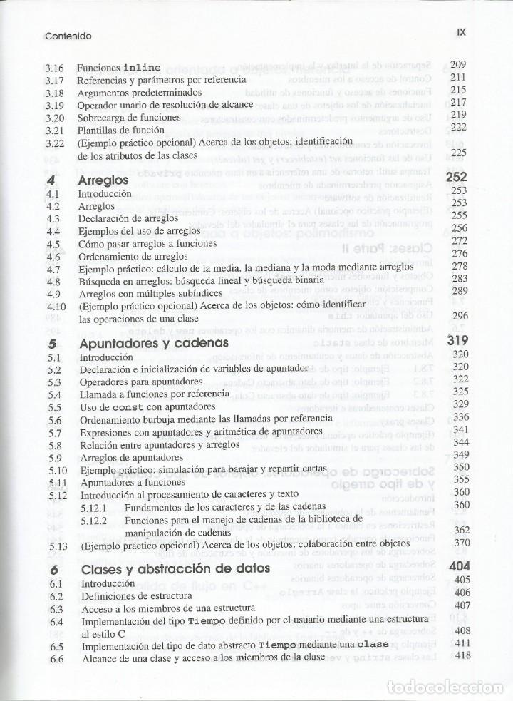 Libros de segunda mano: Como progrmar C++. Programaci&oacute;n web y dise&ntilde;o orientado a objetos. Con CD ROM. Deitel-Deitel. - Foto 6