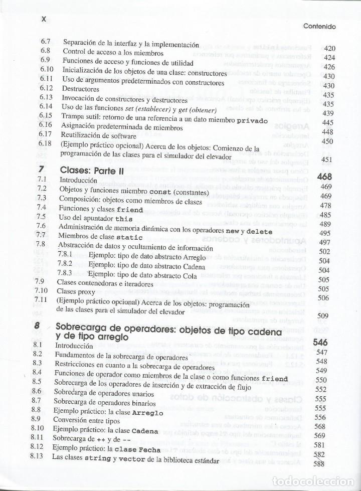 Libros de segunda mano: Como progrmar C++. Programaci&oacute;n web y dise&ntilde;o orientado a objetos. Con CD ROM. Deitel-Deitel. - Foto 9