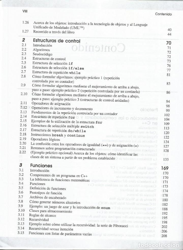 Libros de segunda mano: Como progrmar C++. Programaci&oacute;n web y dise&ntilde;o orientado a objetos. Con CD ROM. Deitel-Deitel. - Foto 10