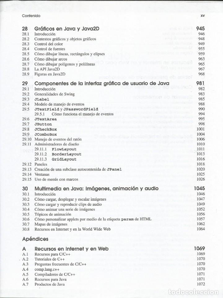 Libros de segunda mano: Como progrmar en C/C++ y Java. Deitel. 4a. Edici&oacute;n. - Foto 8