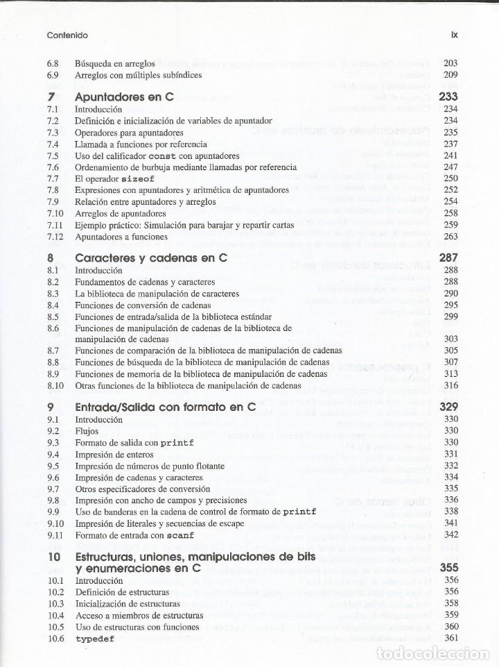 Libros de segunda mano: Como progrmar en C/C++ y Java. Deitel. 4a. Edici&oacute;n. - Foto 11