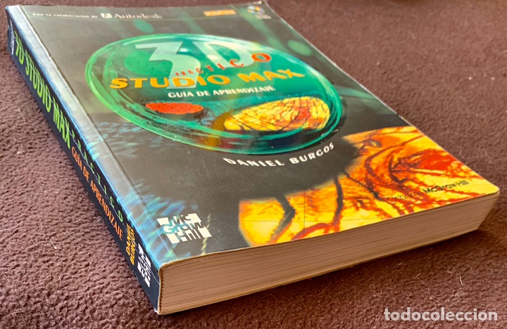Libros de segunda mano: 3D STUDIO MAX PRACTICO. GUIA DE APRENDIZAJE. Daniel Burgos. 1997. - Foto 2
