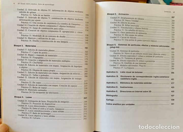 Libros de segunda mano: 3D STUDIO MAX PRACTICO. GUIA DE APRENDIZAJE. Daniel Burgos. 1997. - Foto 5