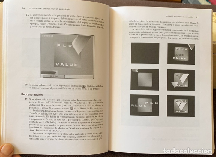 Libros de segunda mano: 3D STUDIO MAX PRACTICO. GUIA DE APRENDIZAJE. Daniel Burgos. 1997. - Foto 7