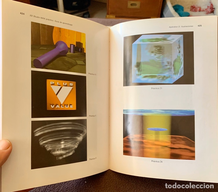Libros de segunda mano: 3D STUDIO MAX PRACTICO. GUIA DE APRENDIZAJE. Daniel Burgos. 1997. - Foto 10
