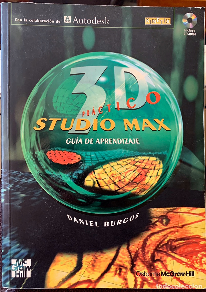 Libros de segunda mano: 3D STUDIO MAX PRACTICO. GUIA DE APRENDIZAJE. Daniel Burgos. 1997. - Foto 1