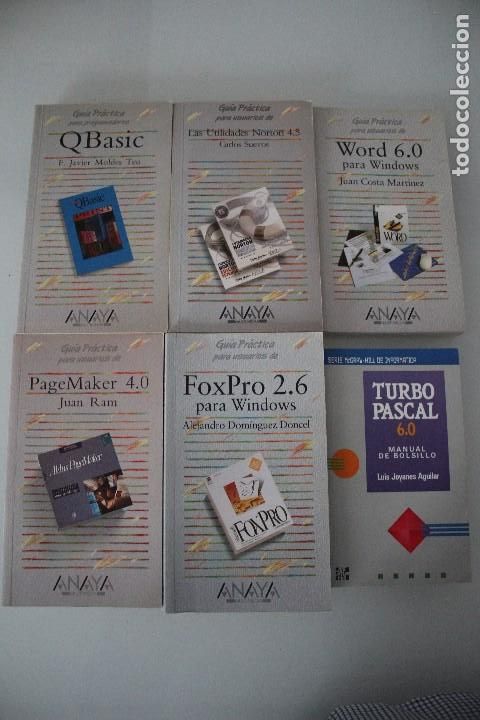 Libros de segunda mano: 6 LIBROS DE INFORM&Aacute;TICA  ANAYA - Foto 1