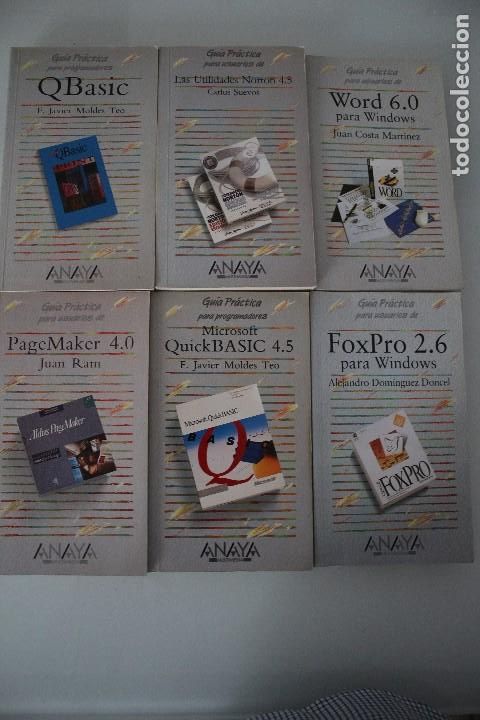 Libros de segunda mano: 6 LIBROS DE INFORM&Aacute;TICA  ANAYA - Foto 1