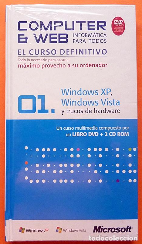 Libros de segunda mano: COMPUTER & WEB N&ordm; 01: LIBRO DVD + 2 CD ROM - MICROSOFT / EL MUNDO - 2008 - PRECINTADO - Foto 1