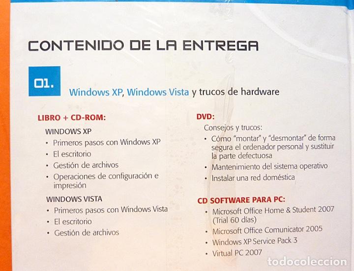 Libros de segunda mano: COMPUTER & WEB N&ordm; 01: LIBRO DVD + 2 CD ROM - MICROSOFT / EL MUNDO - 2008 - PRECINTADO - Foto 2