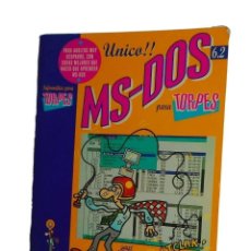 Libros de segunda mano: MS-DOS 6.2 PARA TORPES EDICIONES ANAYA 1993